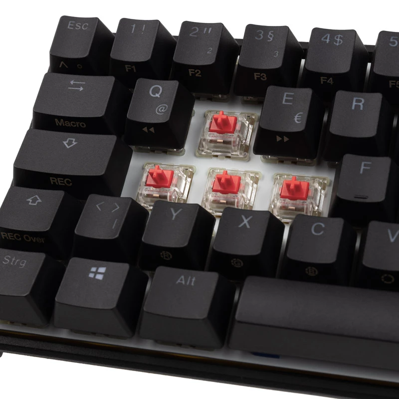 Ducky Mecha Pro SF toetsenbord gaming USB Duits zwart