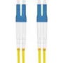 Optische patchkabel Helos glasvezel 9/125µm OS2 LC 1,5 m