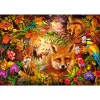 Bloemen, vacht en veren, puzzel 1000 stukjes