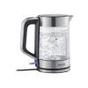 Waterkoker Severin 1,7 l 2200 W zwart roestvrijstaal transparant