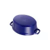 Gietijzeren cocotte Staub 4,25 L, 29 cm, blauw