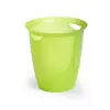 Durable TREND ronde prullenbak 31,5 cm, groen doorschijnend