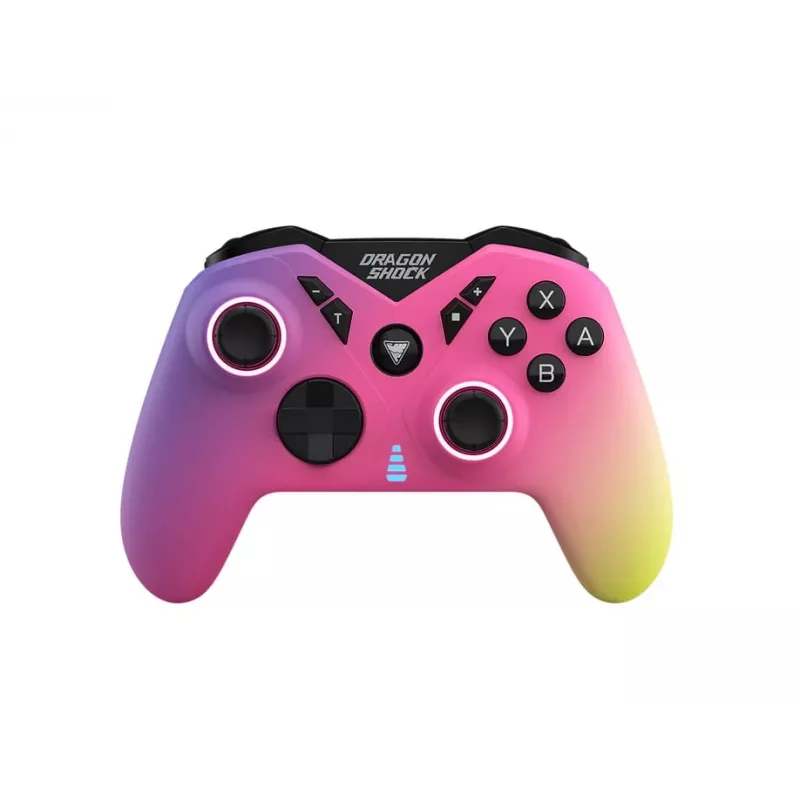 DragonShock Nebula Ultimate, gamepad, Nintendo Switch, D-pad, home-knop, start-knop, turbo-knop, multi, draadloos, Bluetooth
