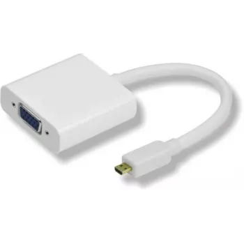 Microconnect HDMIDVGA Videokabel-adapter 0,25 m HDMI Type-D (Micro) VGA (D-Sub) wit
