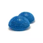 Balans- en proprioceptie-halfrondjes Qmed DRQM3GCH101 — paar, technopolymeer, Ø16 cm, max. belasting 100 kg, blauw