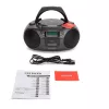 Draagbaar stereosysteem Aiwa BBTC-550BK Digital 6 W FM PLL zwart