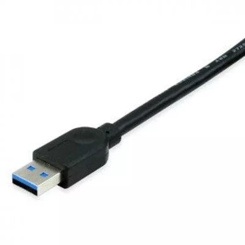 Equip 133346 USB-kabel USB 3.2 Gen 1 (3.1 Gen 1) 5 m USB A zwart