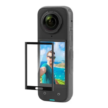 Gehard glas schermbescherming Puluz PU976T voor Insta360 X4/X5 — krasvast