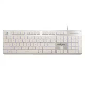 Mechanisch gaming-toetsenbord White Shark TACHI-W-US — compacte TACHI White-indeling