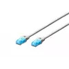 CAT 5e U-UTP patchkabel 0,5m wit