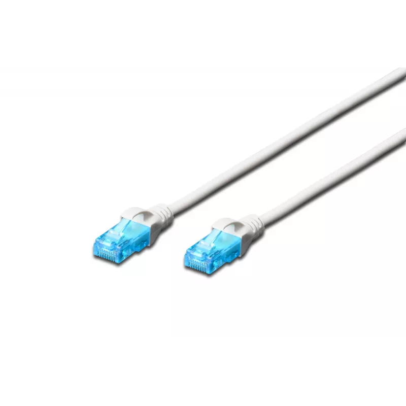 CAT 5e U-UTP patchkabel 0,5m wit