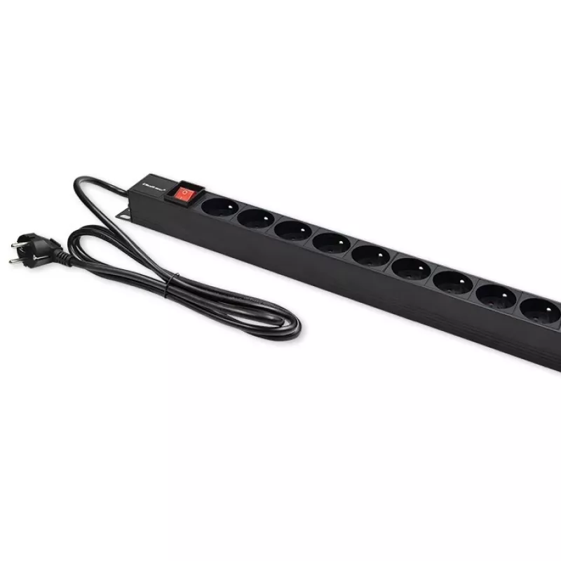 Stekkerdoos voor RACK 16A PDU, 16xFRENCH, verticaal