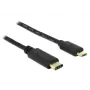 USB-kabel DeLOCK 2m USB2.0-C USB2.0 Micro-B zwart