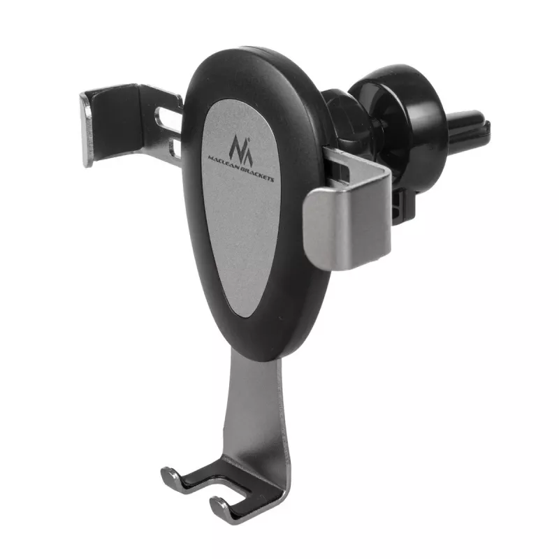 Maclean autohouder voor mobiele telefoons, universeel, voor het ventilatierooster, Gravity, max. hartafstand 90 mm, MC-324