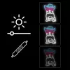 Neon Lights MANTA SNL114MT bulldog met bril neonbord