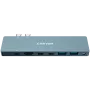 Oplaaddock 2xTB - 2xHDMI 2xUSB 3.0 2xUSB-C jack