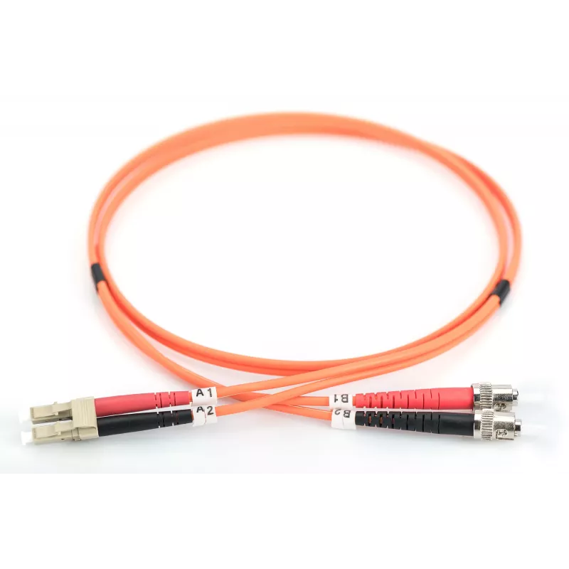 Glasvezel-multimode-patchkabel - LC - ST - 10 m - I-VH - OM2 - LC - ST