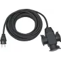 Verlengsnoer Brennenstuhl 1167810301 10m 3 AC-uitgangen outdoor zwart