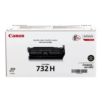 Canon 732H tonerpatroon 1 stuk origineel zwart