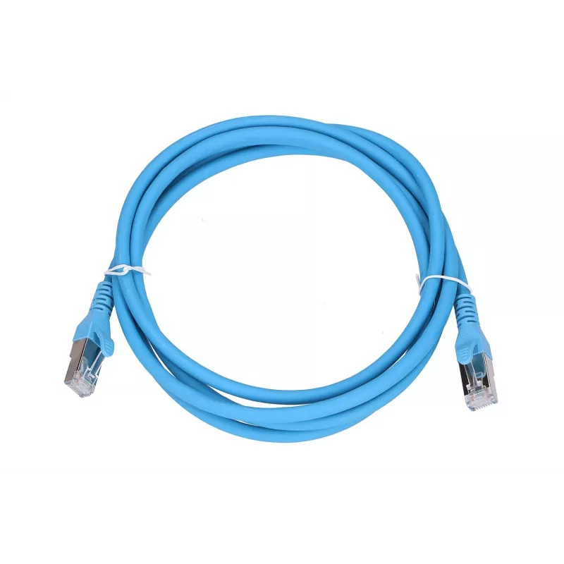 Extralink Cat.6A S/FTP LAN patchkabel 2m, copper netwerkkabel twisted pair 10Gbit/s