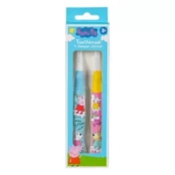 Tandenborstel Peppa Pig 2 stuks 3760