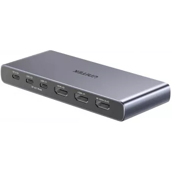 4K HDMI / USB-C-switcher 4-in-1-uitgang van Unitek V1313AGY01-EU