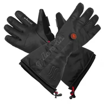Handschoenen Glovii GS9XL — verwarmde, waterdichte wandel- en winterhandschoenen, XL, touchscreenbediening, Thinsulate, echt leer/nylon