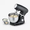 Keukenmachine Severin KM 3898 1000 W 5,5 L zwart geborsteld staal zilver