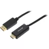Sharkoon SHA Displayport 1.2 naar HDMI 4K zwart 2,0m ACTIEF 4Kx2K 60Hz