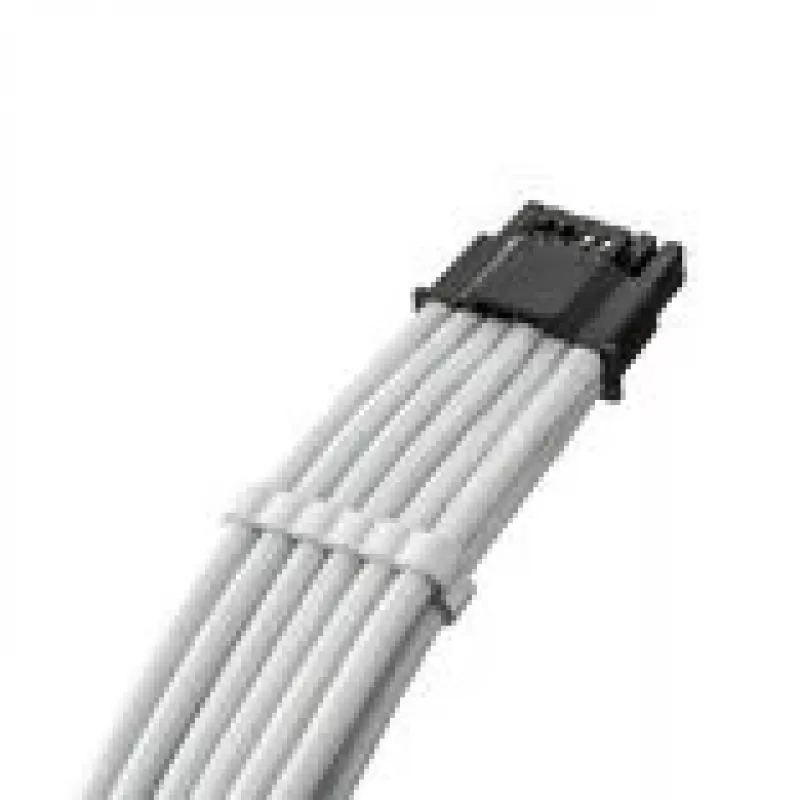 CableMod Universal Pro ModMesh 16‑Pin naar 16‑Pin gesleevede kabel StealthSense, 60 cm, wit