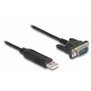 DeLOCK USB 2.0 naar serieel RS-232 adapter 50 cm FTDI zwart