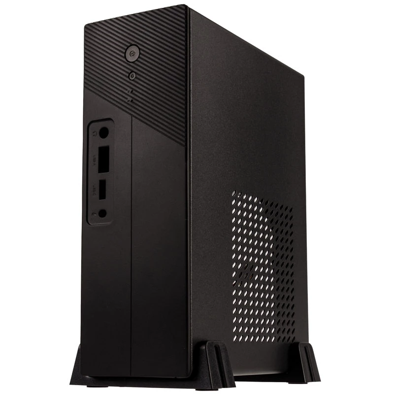 Mini-STX behuizing Akasa Cypher ST V2 zwart voor 2,5-inch drives