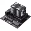 Jonsbo CR-1400 DV2 CPU-koeler, ARGB, 2 x 92 mm, zwart