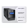 Qoltec Monolith UPS dubbelconversie online 0,65 kVA 360 W 2 stopcontacten