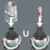 Wera Zyklop 8009 Pocket Imperial set 1 - ratelschroevendraaier met bitset