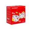 Komset OURSSON BS4781RC/DC rond keramiek 3L wit 2 st.