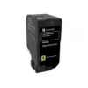 Lexmark 74C20Y0 tonercartridge, geel, 3000 pagina's