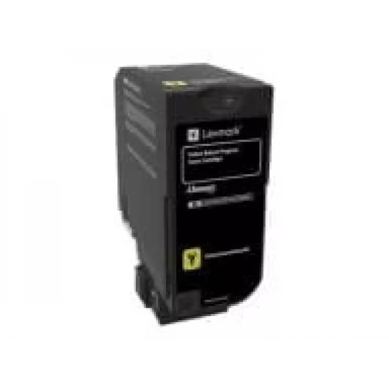Lexmark 74C20Y0 tonercartridge, geel, 3000 pagina's