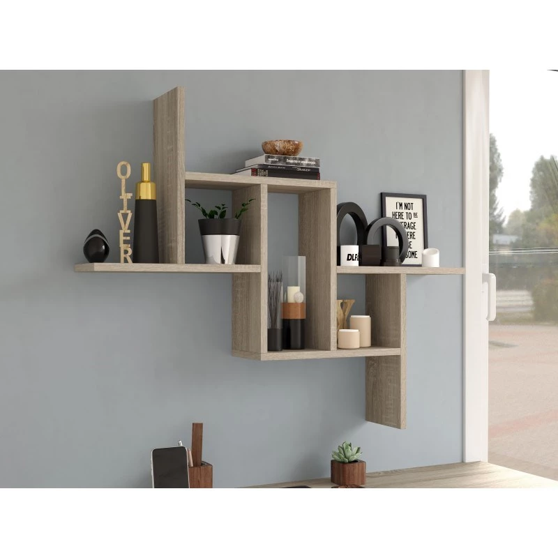 FIESTA hangrek 85x15x73,5 cm, sonoma