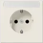 JUNG LS 1520 KINA stopcontact type F grijs (LS1520KINA)