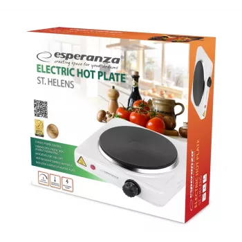 Esperanza EKH013W witte elektrische kookplaat