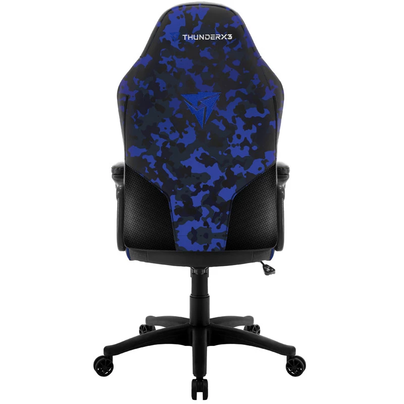Gaming-stoel thunder x3 BC1 Camo Blue met in hoogte verstelbare en kantelbare zitting