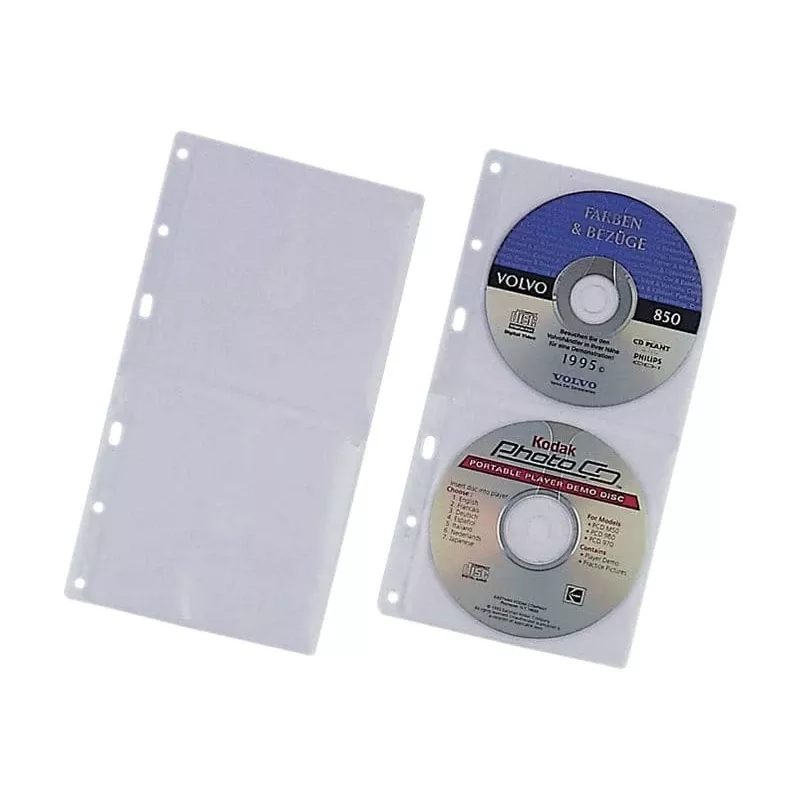 Sleeve-hoes Durable 5203-19 2 discs transparant