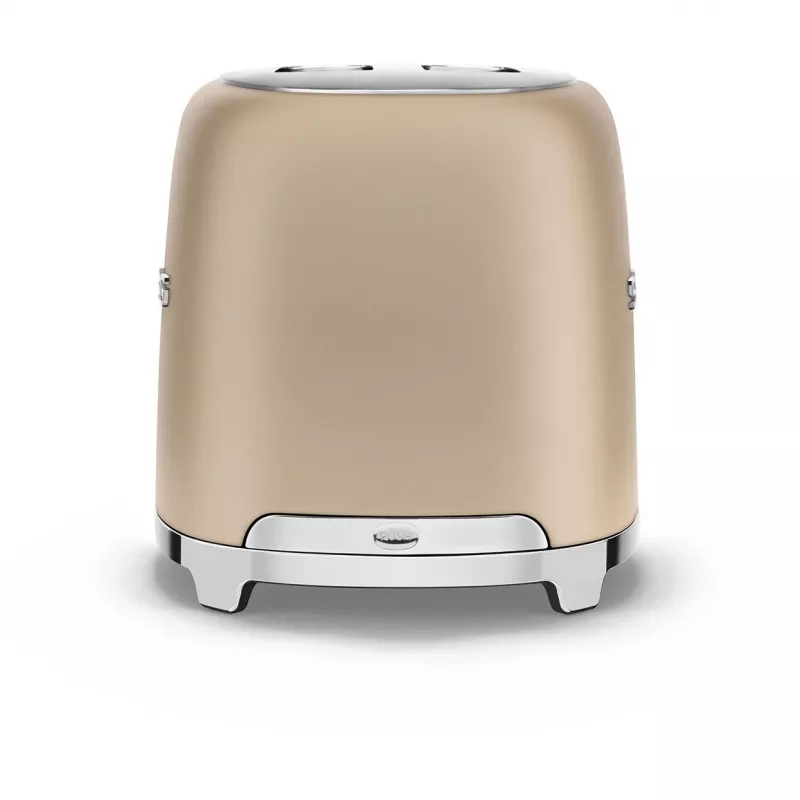 Broodrooster Smeg 50's Style TSF01CHMEU 2 sneetjes goud 950W