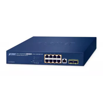 Managed switch PLANET GS-4210-8UP2S 8-poorts Gigabit Ethernet PoE