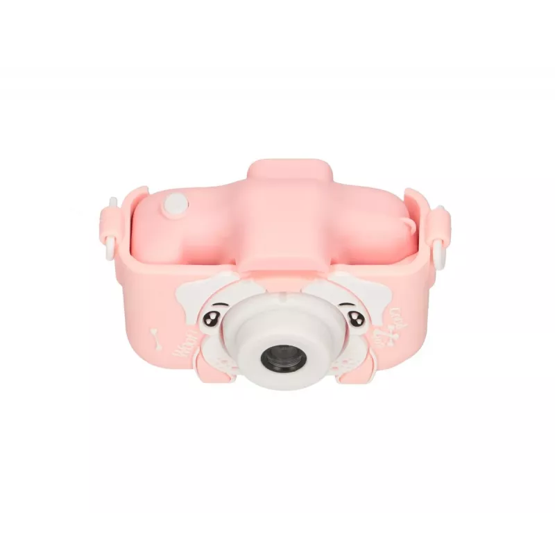 Extralink H28 SINGLE PINK – kinderdigitale camera in roze/wit, voor kinderen vanaf 3 jaar