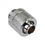 Alphacool Eiszapfen Connector recht G1/4 inch AG naar 13/10 mm – chroom zilver