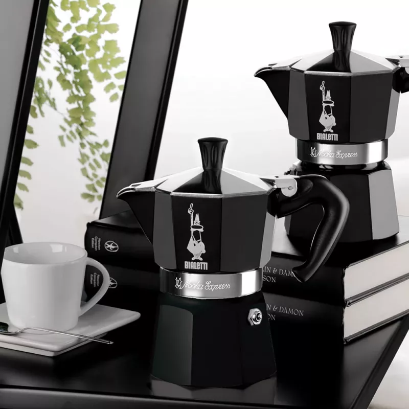 Bialetti Moka Express mokakan zwart