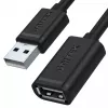 USB-kabel UNITEK Y-C447GBK 0,5m USB 2.0 zwart