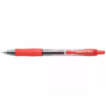 Intrekbare gelpen Pilot BL-G2-7-R fijn rood